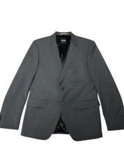 Hugo Boss Mens Slim fit Suit Jacket Blazer 42 R Dark Grey Wool