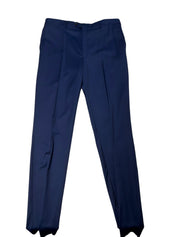 Hart Schaffner Marx Mens Regular fit 2 Piece Suit 46 R / 38 Waist Blue Stretch