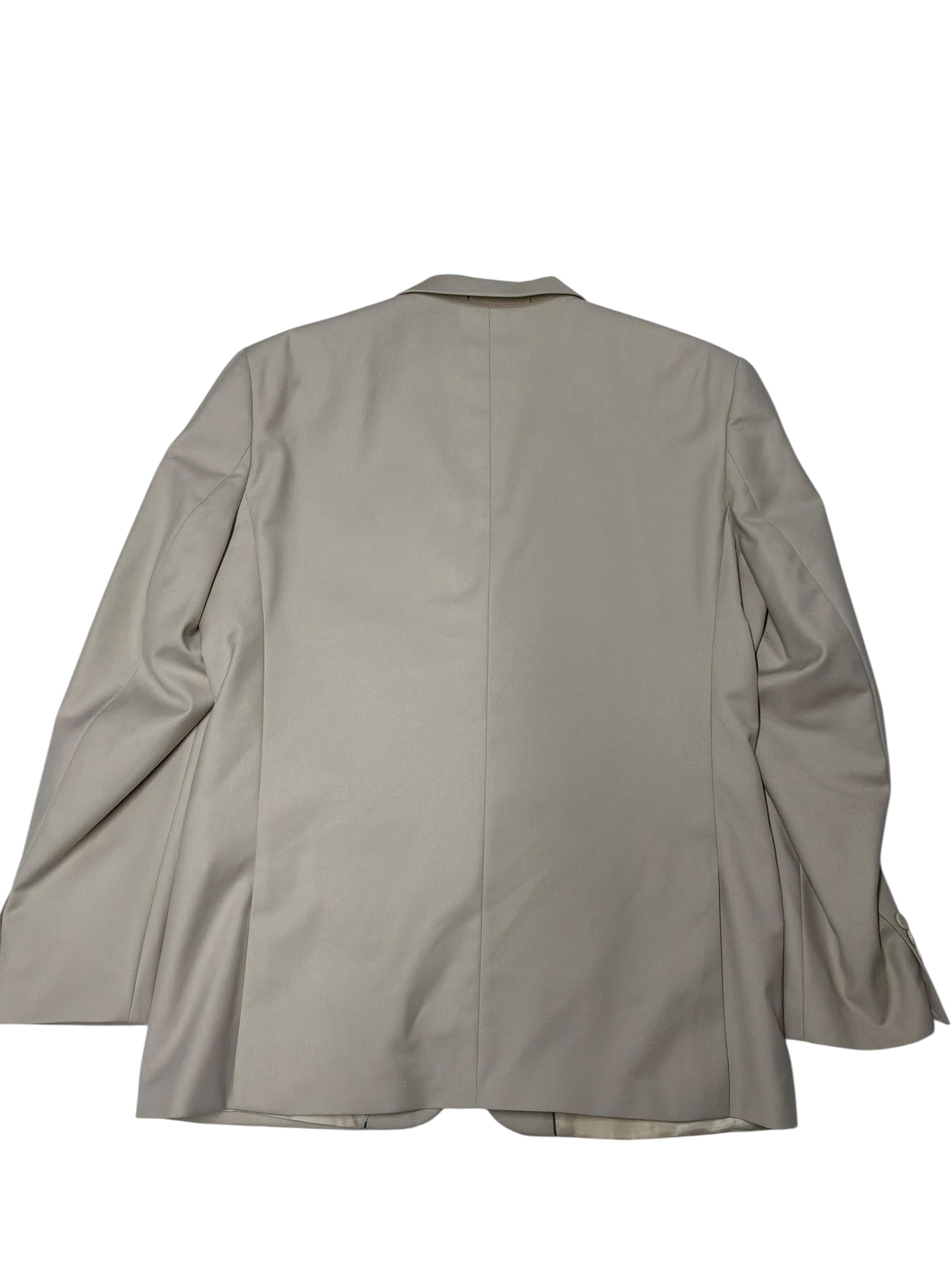 Braveman Mens Modern fit 3 Vested Piece Suit 42 L / 36 Waist Beige Khaki