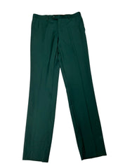 Braveman Mens Modern fit 2 Piece Suit 38 R / 32 Waist Green Solid Stretch