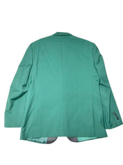 Gino Vitale Mens Modern fit 3 Piece Tuxedo Suit 44 R / 38 Waist Green Stretch