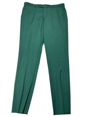 Gino Vitale Mens Modern fit 3 Piece Tuxedo Suit 44 R / 38 Waist Green Stretch