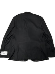 Karl Lagerfeld Paris Mens Modern fit Suit Jacket Blazer 42 R Black Solid Stretch