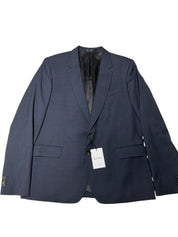 Paul Smith Mens Extra-Slim fit Suit Jacket Blazer 44 R Navy Blue Plaid