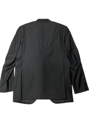 Jack Victor Mens Regular fit Tuxedo Jacket Blazer 40 R Black Solid Stretch Wool