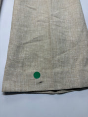 Bar III Mens Slim fit Cotton  Linen Dress Pants 34 / 32 Light Tan Solid