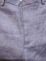 Theory Mens Slim fit  Linen Dress Pants 33 / 32 Blue Solid