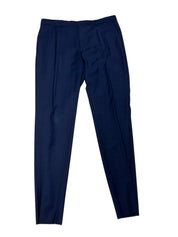 Hugo Boss Mens Slim fit Wool Dress Pants Size 36 Blue Plaid