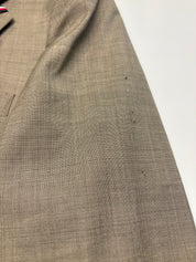 Tommy Hilfiger Mens Modern fit Wool Suit Jacket Blazer 38 R Tan Brown Solid