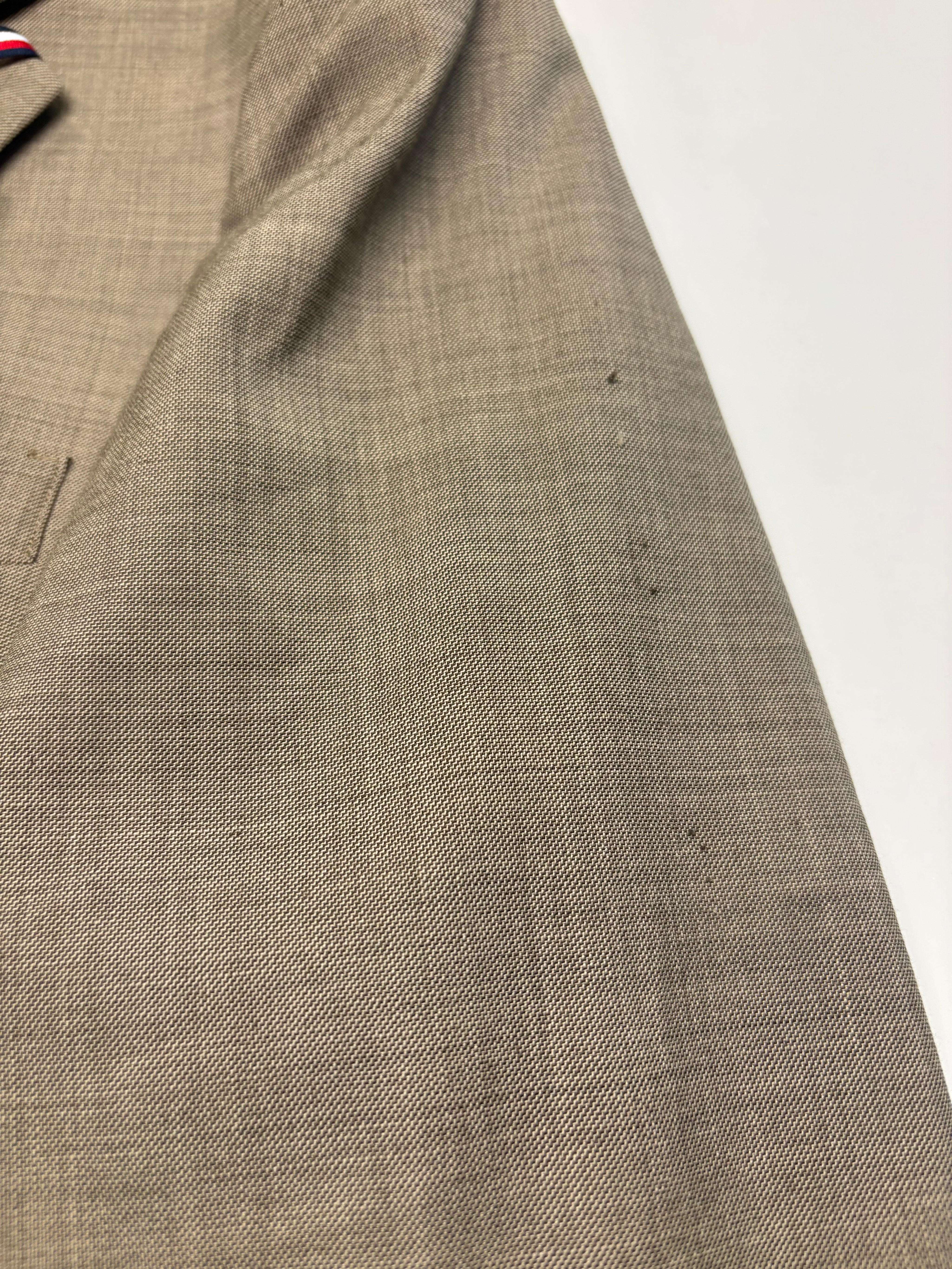 Tommy Hilfiger Mens Modern fit Wool Suit Jacket Blazer 38 R Tan Brown Solid