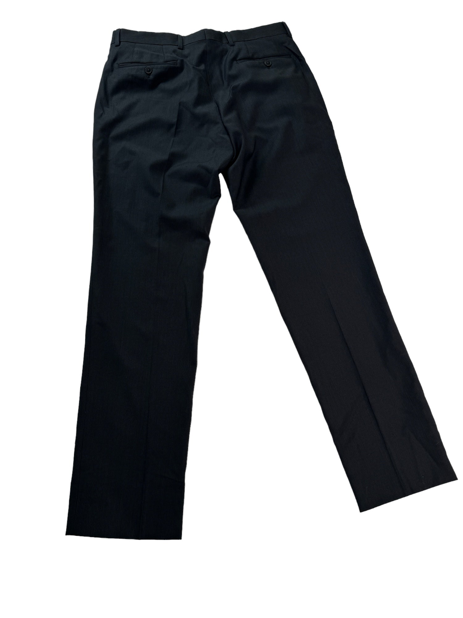 AX Armani Exchange Mens Slim Fit Dark Charcoal Dress Pants 36 x 32
