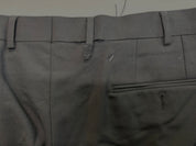 Bar Iii Mens Slim fit Wool Dress Pants 36 / 30 Black Solid