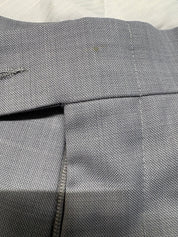 Bar Iii Mens Slim fit Dress Pants 33 / 32 Light Grey Solid Stretch Wool