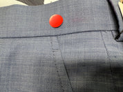 Calvin Klein Mens Slim fit Wool Dress Pants 32 / 30 Light Blue Solid