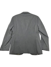 Kenneth Cole Mens Slim fit Suit Jacket Blazer 42 R Grey Solid Stretch