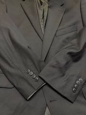 Michael Kors Mens Classic fit Wool Suit Jacket Blazer 44 S Black Solid