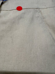 Tommy Hilfiger Mens Modern fit Linen Cotton Dress Pants 33 / 30 Light Tan Solid