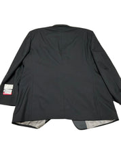 Stafford Mens Regular fit Tuxedo Jacket Blazer 48 R Black Solid Wool