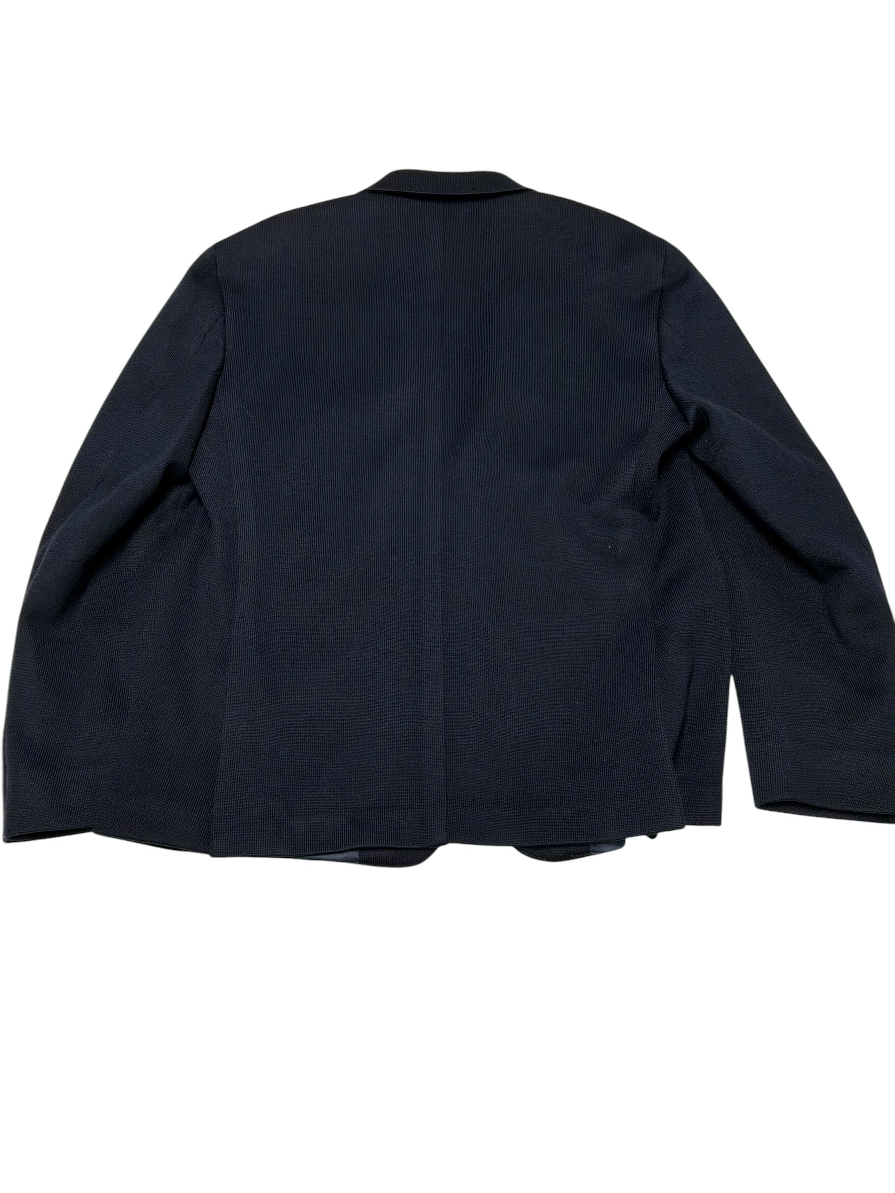 The Men's Store Jersey Knit Regular fit Sport Coat Blazer 42 S Navy Blue