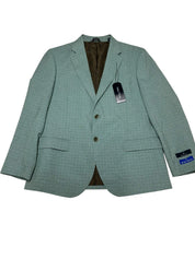 Nautica Mens Modern fit Sport Coat Blazer 40 S Mint Green Stretch