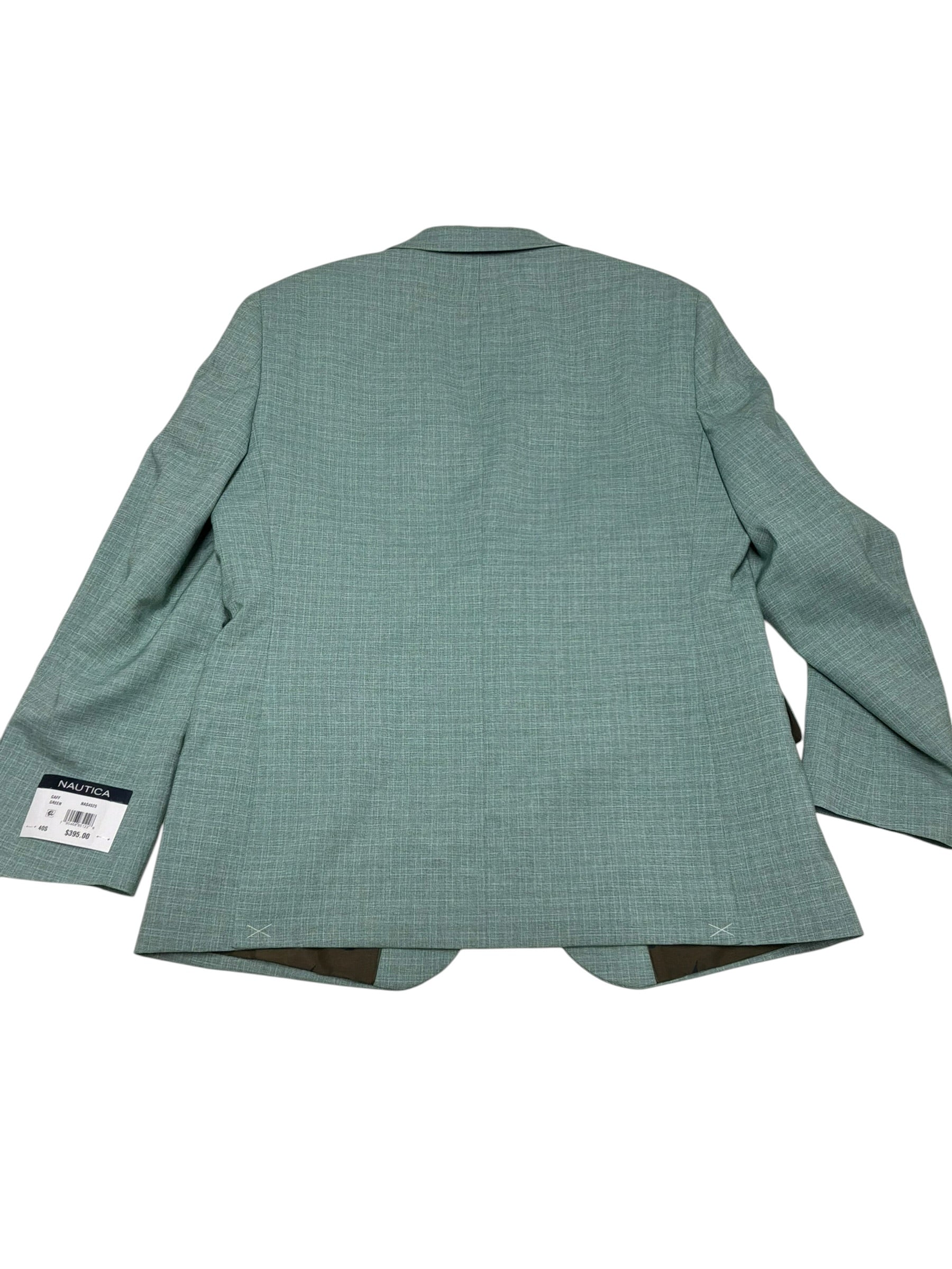 Nautica Mens Modern fit Sport Coat Blazer 40 S Mint Green Stretch