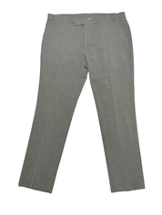 Kenneth Cole Mens Slim fit Dress Pants 33 / 32 Seersucker Green Check