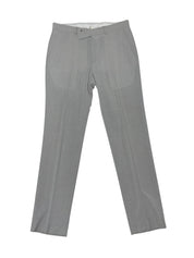 Kenneth Cole Mens Slim fit Dress Pants 31 / 32 Seersucker Light Grey Check
