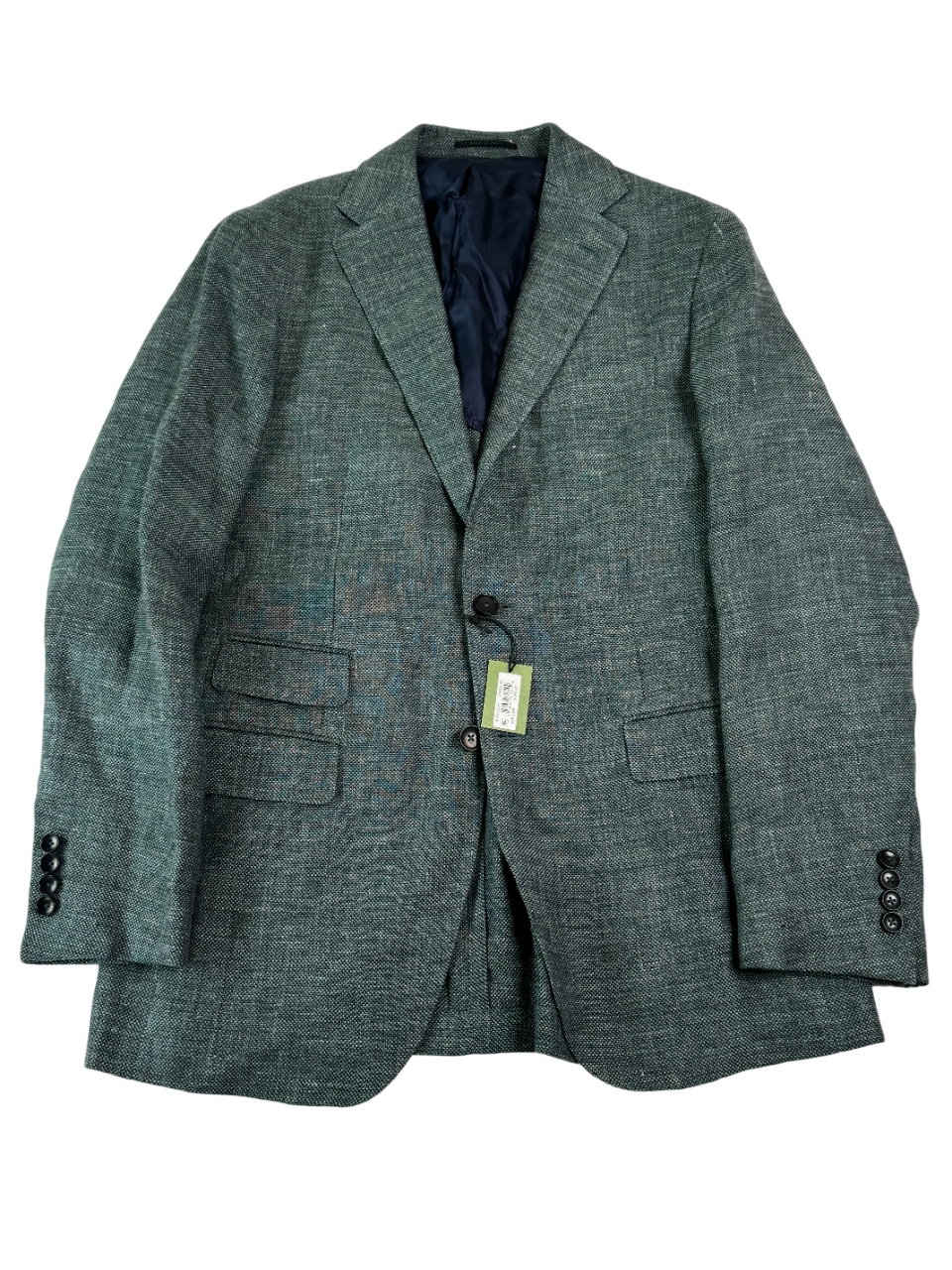 Sid Mashburn Kincaid No.2 Hopsack Regular Fit Sport Coat US 38R EU 48R Green
