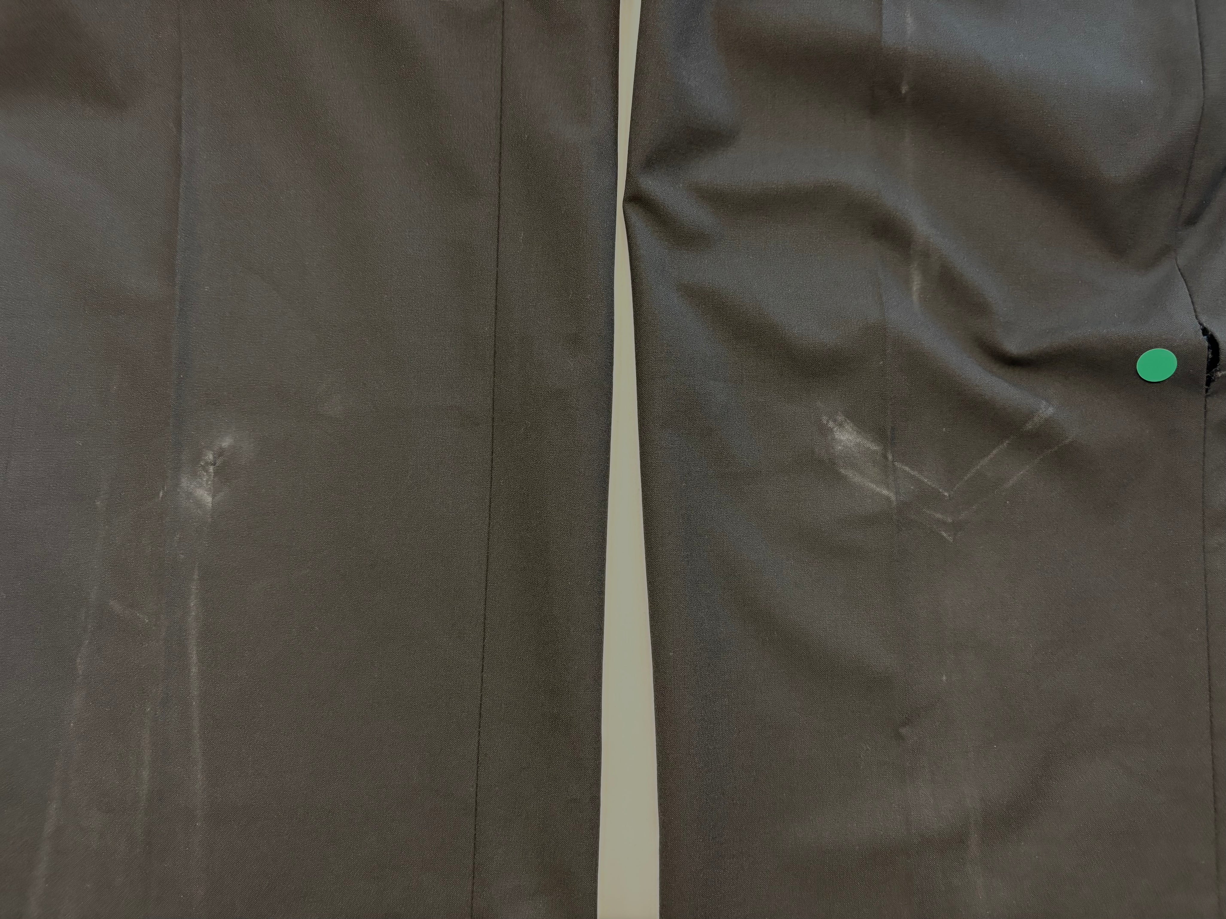 Haggar Mens Classic fit Dress Pants 38 / 34 Black Solid