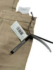 Boglioli Slim Fit Tan Garment Dyed Dress Pants EU 56 US 40 Linen Tan