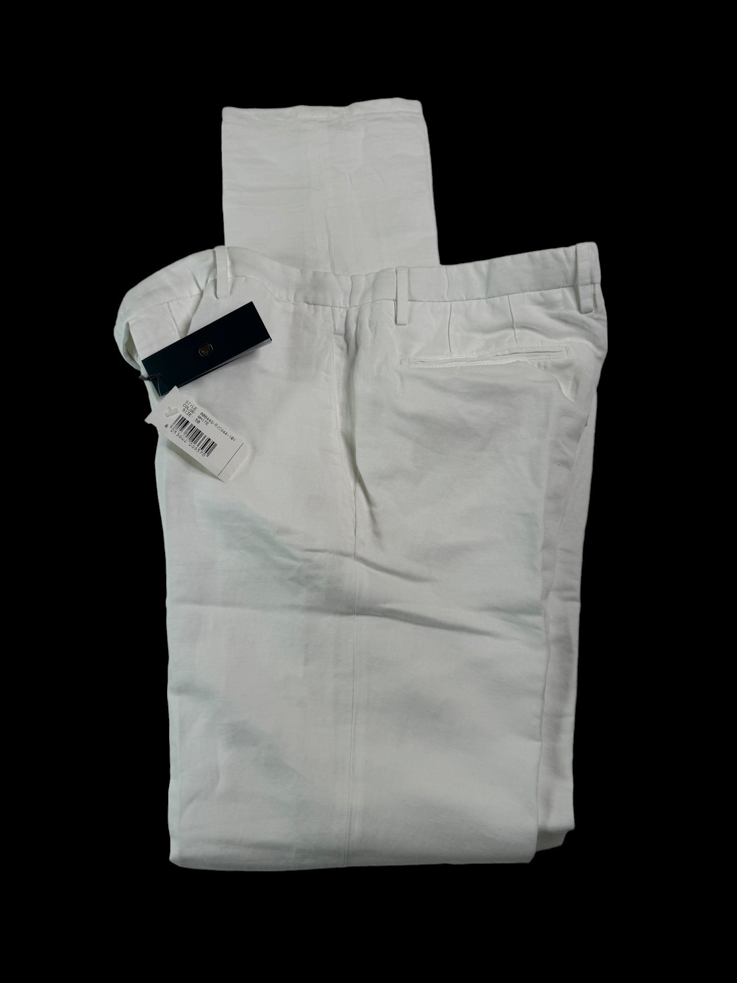 Boglioli Garment Dyed Cotton & Linen Slim Fit Suit EU 56R US 46R / 38W White