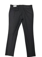 Nick Graham Mens Slim fit Dress Pants 43 / 34 Charcoal Grey Striped