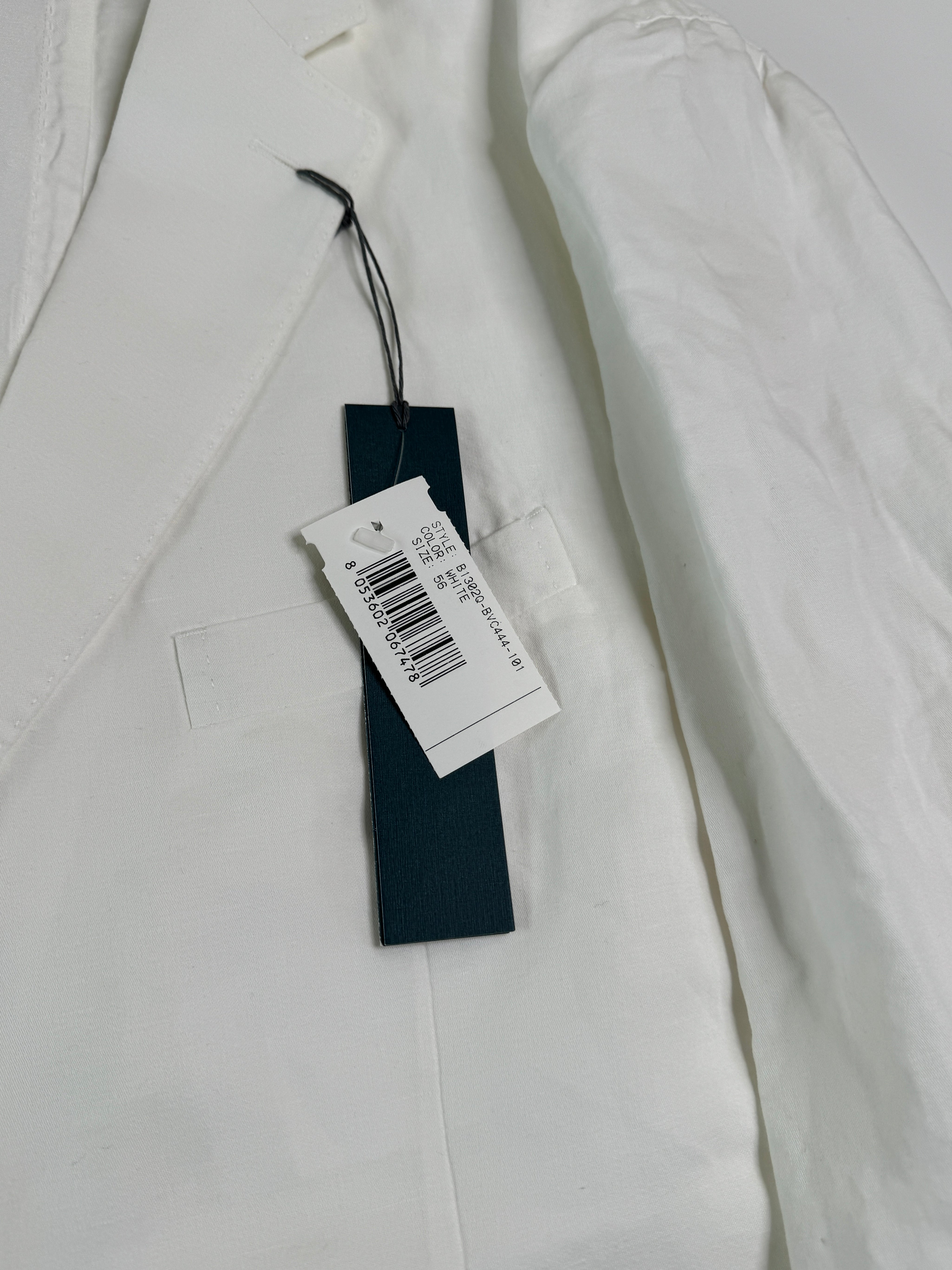 Boglioli Garment Dyed Cotton & Linen Slim Fit Suit EU 56R US 46R / 38W White
