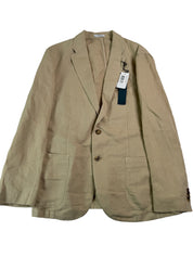 Boglioli Slim Fit Tan Garment Dyed Suit Jacket EU 52R US 42R Tan Khaki
