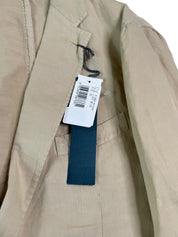 Boglioli Slim Fit Tan Garment Dyed Suit Jacket EU 52R US 42R Tan Khaki