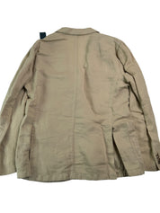 Boglioli Slim Fit Tan Garment Dyed Suit Jacket EU 52R US 42R Tan Khaki