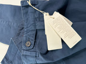 Massimo Alba Cotton & Cashmere Regular Fit Dress Pants EU 48 US 32 Navy Blue