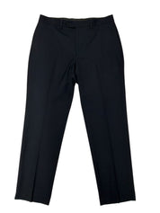 Geoffrey Beene Mens Regular fit Dress Pants 32 / 30 Navy Blue Solid