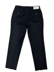 Geoffrey Beene Mens Regular fit Dress Pants 32 / 30 Navy Blue Solid