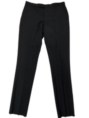 Paul Smith Mens Extra-Slim fit Dress Pants Size 32 Wool Black Solid