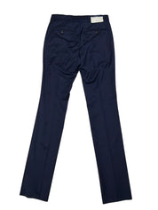 Tommy Hilfiger Mens Modern fit Dress Pants Size 40 Navy Blue Solid Wool