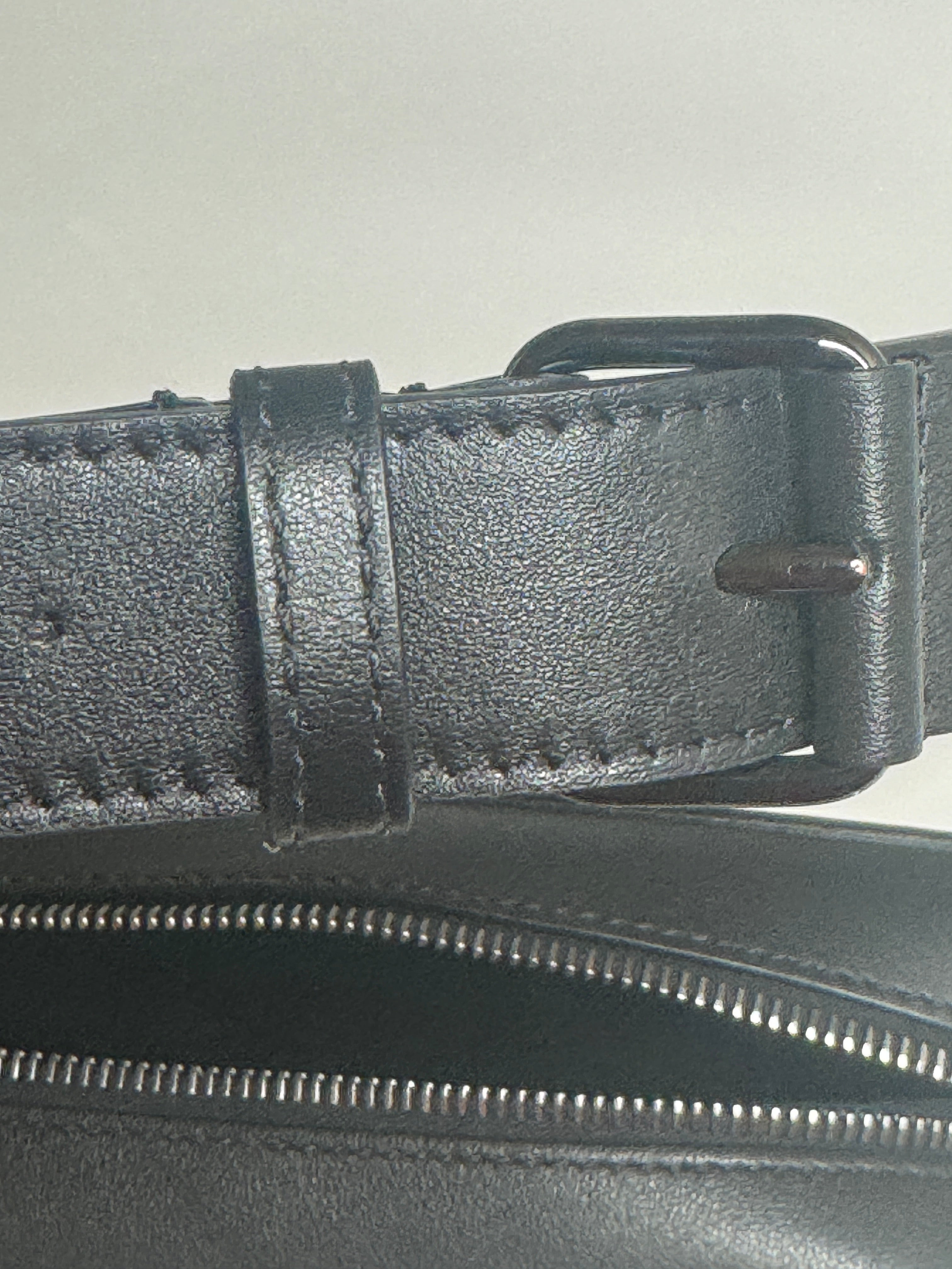 Valentino Garavani Leather Camera Case Protective Carry Bag for DSLR Black Leather