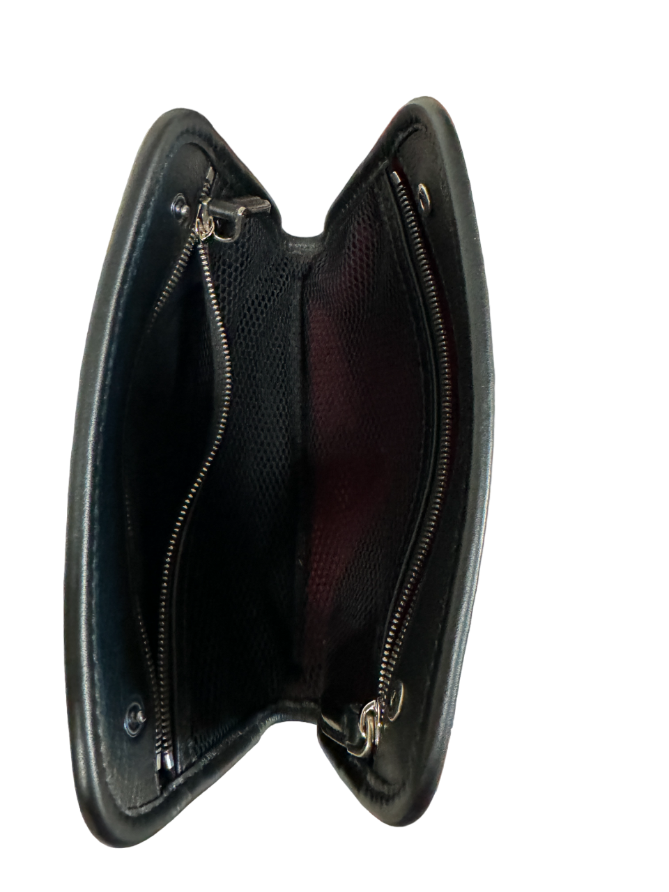 Salvatore Ferragamo Small Gancini Shoe Kit Leather Black Made in Italy