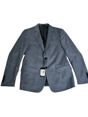 AX Armani Exchange Mens Slim Fit Sport Coat Blazer 38S Blue Plaid