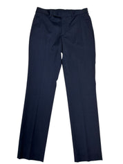 Kenneth Cole Mens Slim fit Dress Pants 31 / 32 Navy Blue Plaid