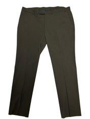 Kenneth Cole Mens Slim fit Dress Pants 42 / 32 Dark Grey Solid