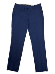 Kenneth Cole Mens Slim fit Dress Pants 37 / 32 Blue Mini Check