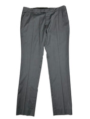 Kenneth Cole Mens Slim fit Dress Pants Pants 35 / 32 Silver Grey Solid