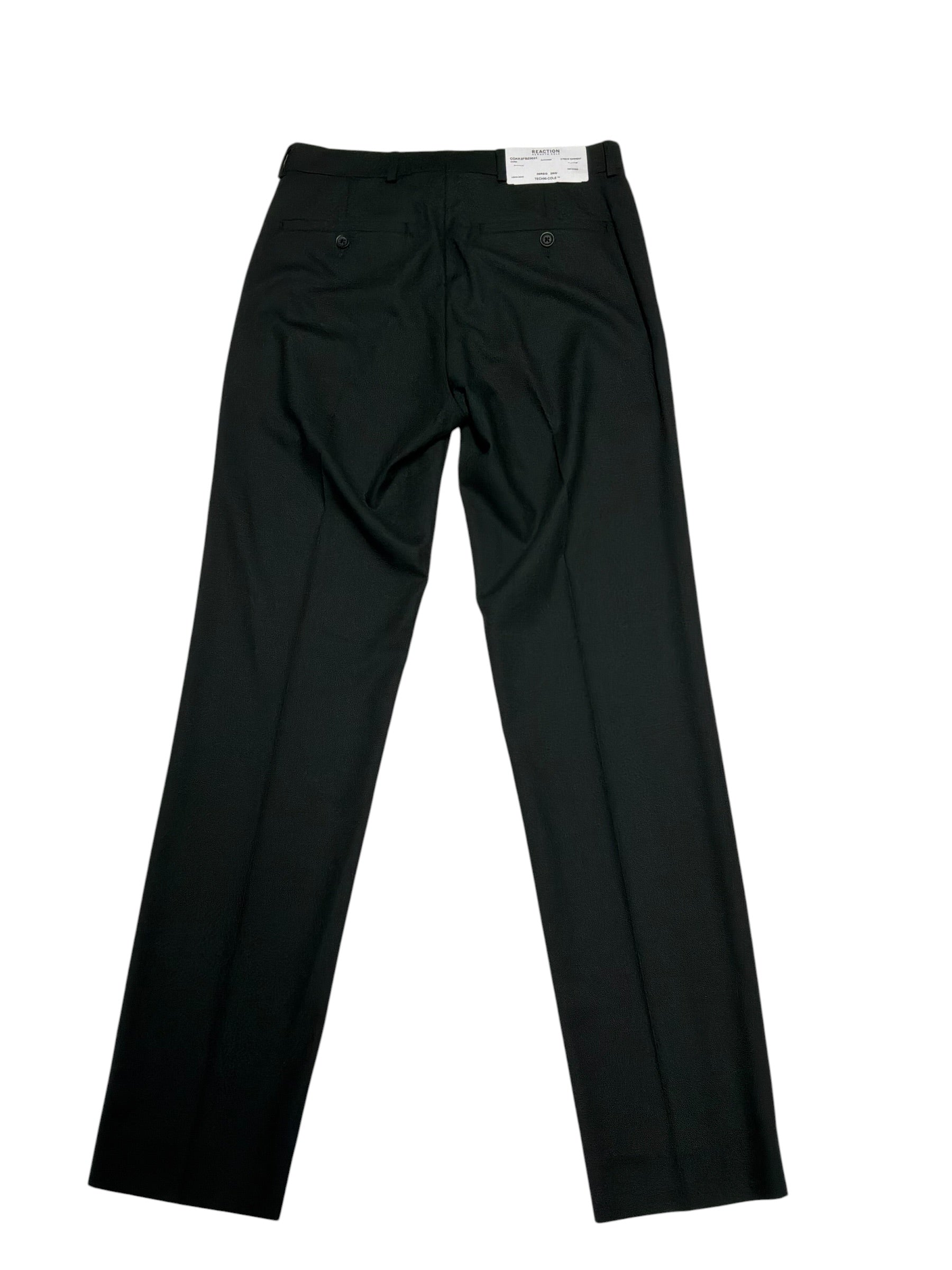 Kenneth Cole Mens Modern fit Dress Pants 29 / 32 Dark Green Solid