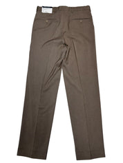 Nautica Mens Modern fit Dress Pants 30 / 32 Light Brown Solid